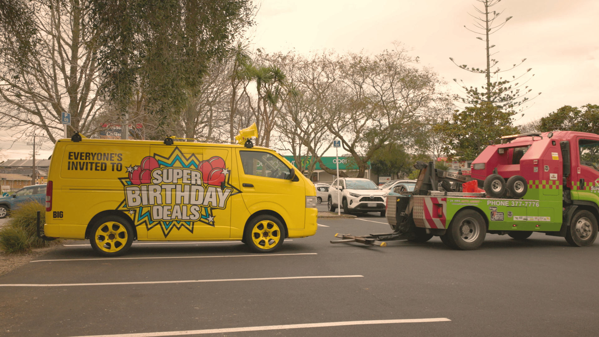 futuristic painting of farmland in space